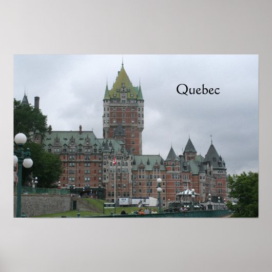 Quebec poster (Voorkant)