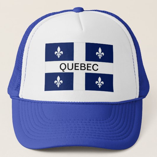 Quebec Province Vlag Ball Pet (Voorkant)