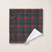 Quebec Provinciaal Tartan Bad Handdoek (Wasdoekje)