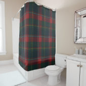 Quebec Provinciaal Tartan Douchegordijn (In situ)