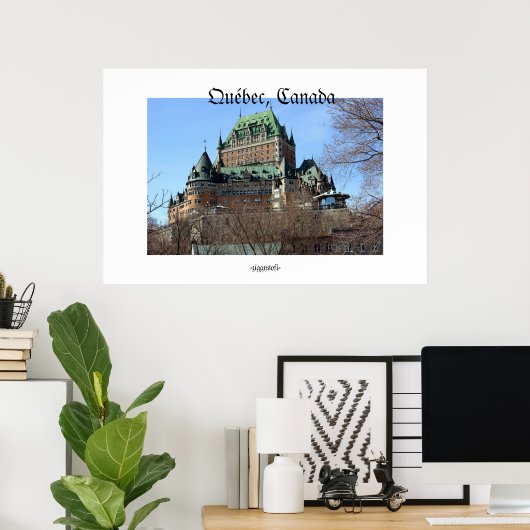 Québec, Quebec, Canada poster (Thuiskantoor)
