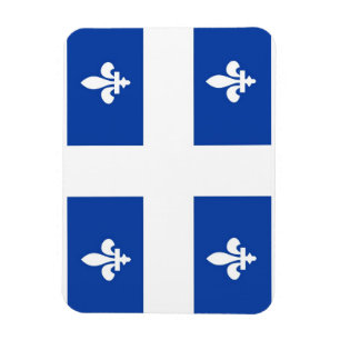 quebec - regio canada - vlag magneet