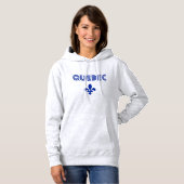 Quebec Retro Hoodie (Voorkant volledig)