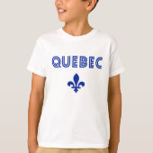 Quebec Retro T-shirt (Voorkant)