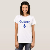 Quebec Retro T-shirt (Voorkant volledig)