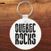 Quebec Rocks Sleutelhanger (Voorkant)