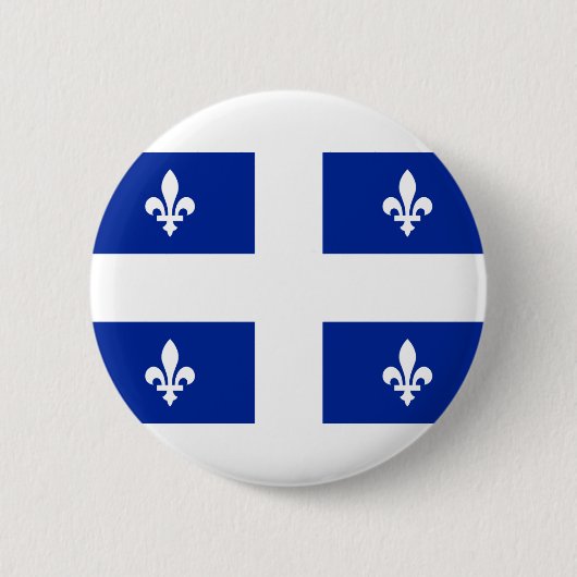 quebec ronde button 5,7 cm (Voorkant)
