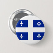 quebec ronde button 5,7 cm (Voorkant /achterkant)