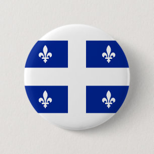 quebec ronde button 5,7 cm
