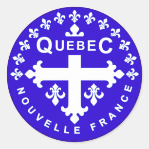 Quebec Ronde Sticker