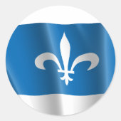 QUEBEC RONDE STICKER (Voorkant)