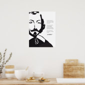 Québec Samuel de Champlain 1608 Nieuw-Frankrijk Poster (Keuken)