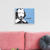 Québec Samuel de ChamPlain 1608 Signature Français Canvas Afdruk (Insitu (Woonkamer))