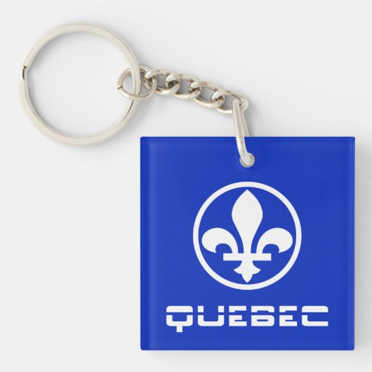Quebec Sleutelhanger (Voorkant)