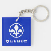 Quebec Sleutelhanger (Achterkant)