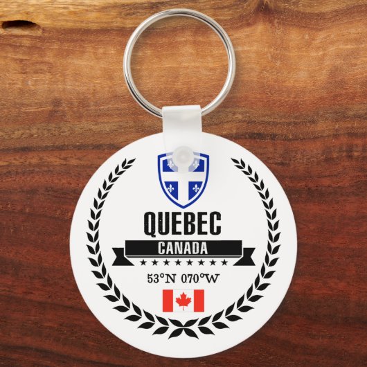 Quebec Sleutelhanger (Voorkant)