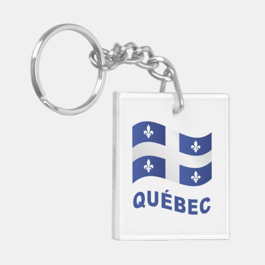 Québec Sleutelhanger (Voorkant Links)