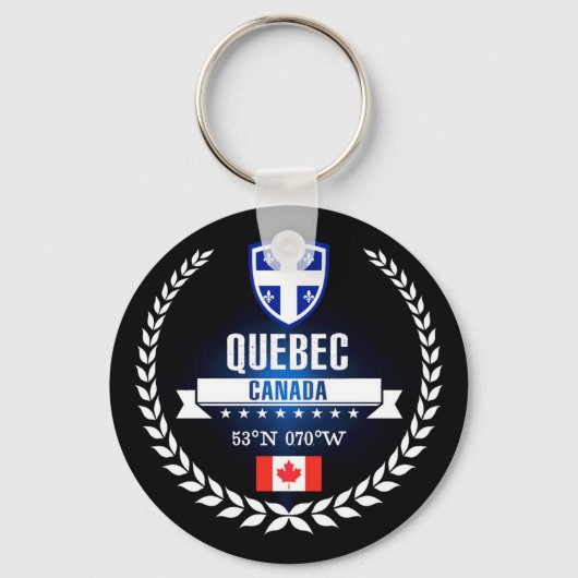 Quebec Sleutelhanger (Voorkant)