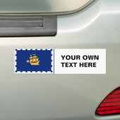 QUEBEC-STAD BUMPERSTICKER (Op auto)