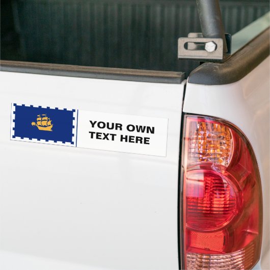 QUEBEC-STAD BUMPERSTICKER (Op Truck)