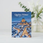 Quebec Stad Canada Briefkaart (Staand voorkant)