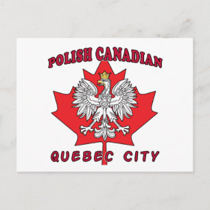 Quebec Stad Pools Canadees Leaf Briefkaart