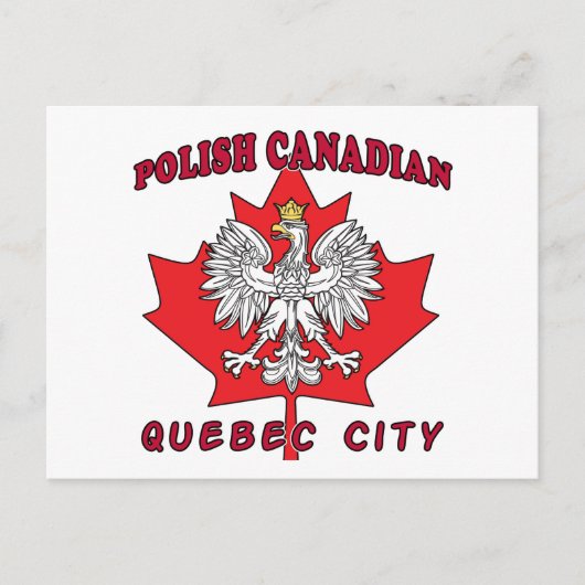 Quebec Stad Pools Canadees Leaf Briefkaart (Voorkant)