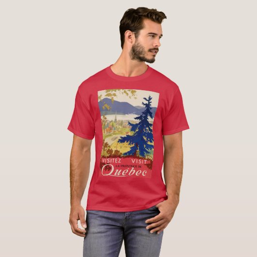 QUEBEC T-SHIRT (Voorkant volledig)