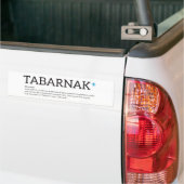 Québec Tabarnak Vloek Joual Humor Frans Bumpersticker (Op Truck)