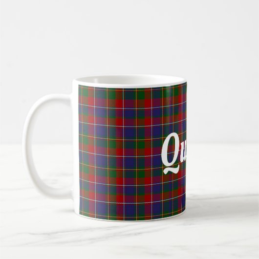 Quebec Tartan Pset Koffiemok (Links)