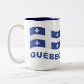 Québec Tweekleurige Koffiemok (Links)