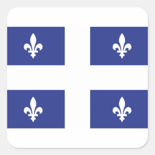 QUEBEC VIERKANTE STICKER