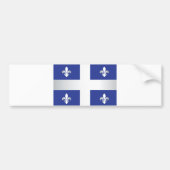Quebec vlag bumpersticker (Voorkant)