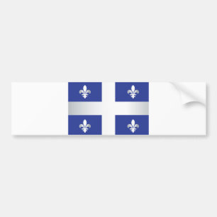 Quebec-vlag Bumpersticker
