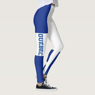 Quebec-vlag en -tekst - Drapeau Québec et Texte Leggings