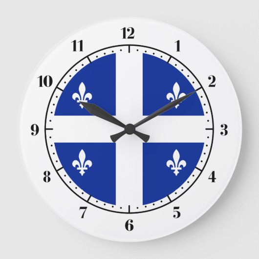 Quebec-vlag Grote Klok (Voorkant)