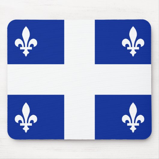 Quebec-vlag Muismat (Voorkant)