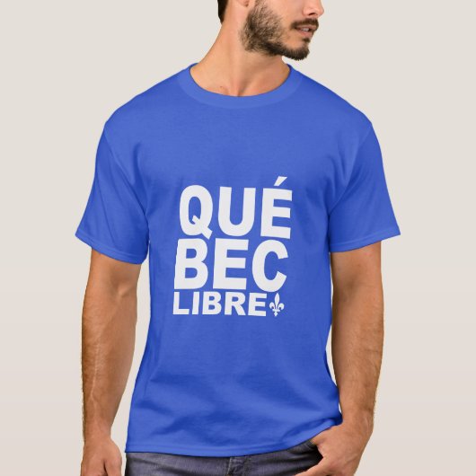 Quebec-vrijheid T-shirt (Voorkant)
