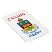 Quebec-wapenmantel Magneet (Rechterzijde)