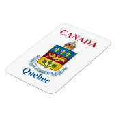 Quebec-wapenmantel Magneet (Linkerzijde)