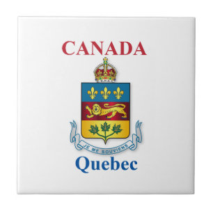 Quebec-wapenmantel Tegeltje