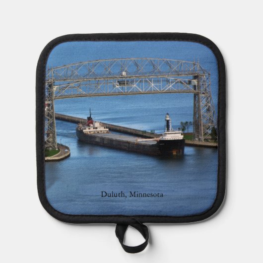 Quebecois betreedt Duluth pothouder Pannenlap (Voorkant)