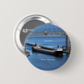 Quebecois Duluth-knop Ronde Button 5,7 Cm (Voorkant /achterkant)