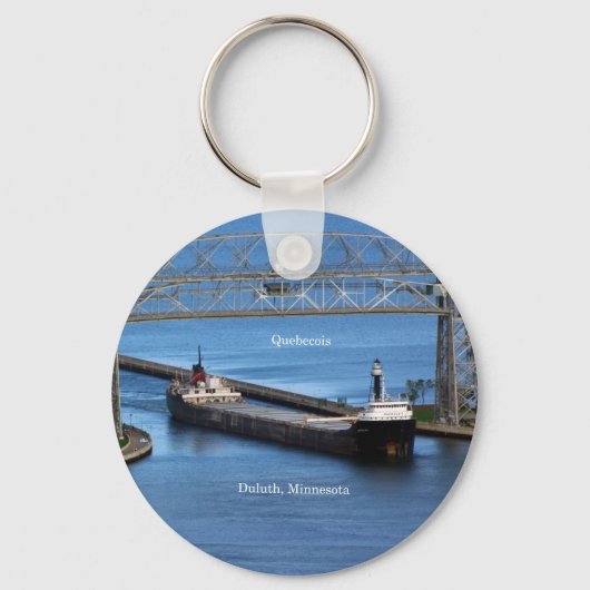 Quebecois Duluth-sleutelketen Sleutelhanger (Voorkant)