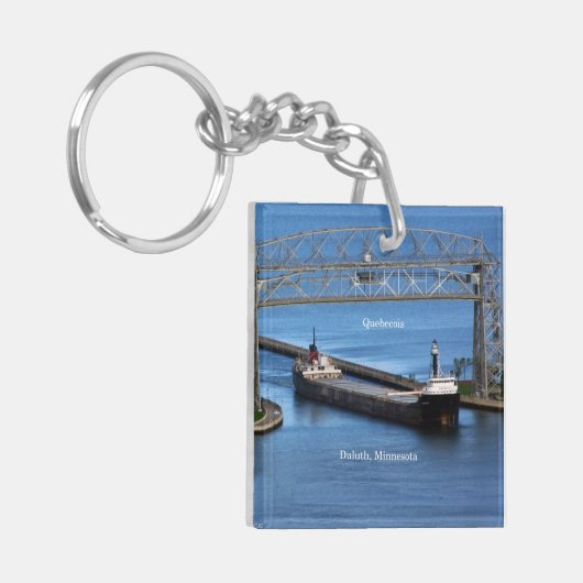 Quebecois Duluth-sleutelketen Sleutelhanger (Voorkant Links)