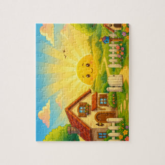 Quebra Cabeça Dia Feliz Legpuzzel