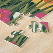 Quebra-Cabeça Menina no Jardim Legpuzzel (Zijkant)