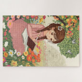 Quebra-Cabeça Menina no Jardim Legpuzzel (Horizontaal)