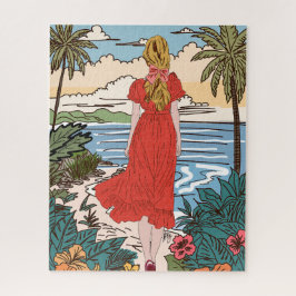 Quebra-Cabeça Moça Legpuzzel
