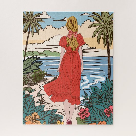Quebra-Cabeça Moça Legpuzzel (Verticaal)